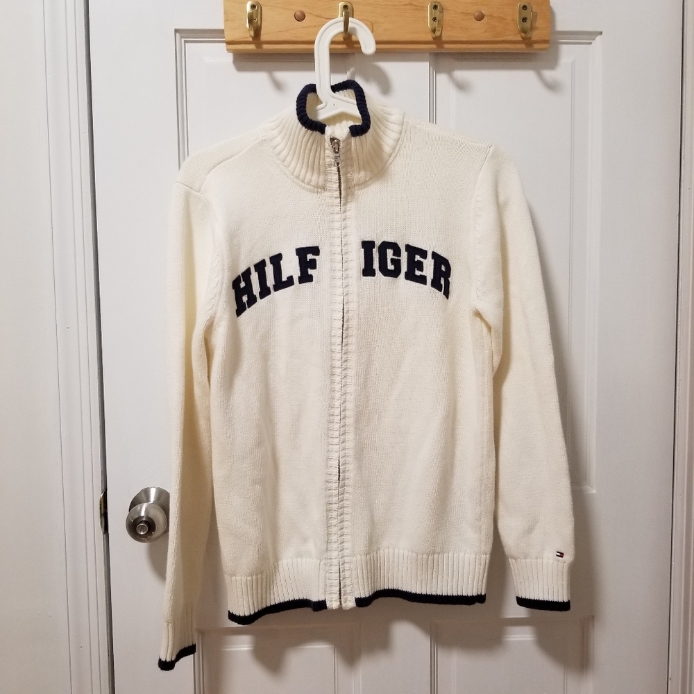 Tommy Hilfiger Old school White Hoodie